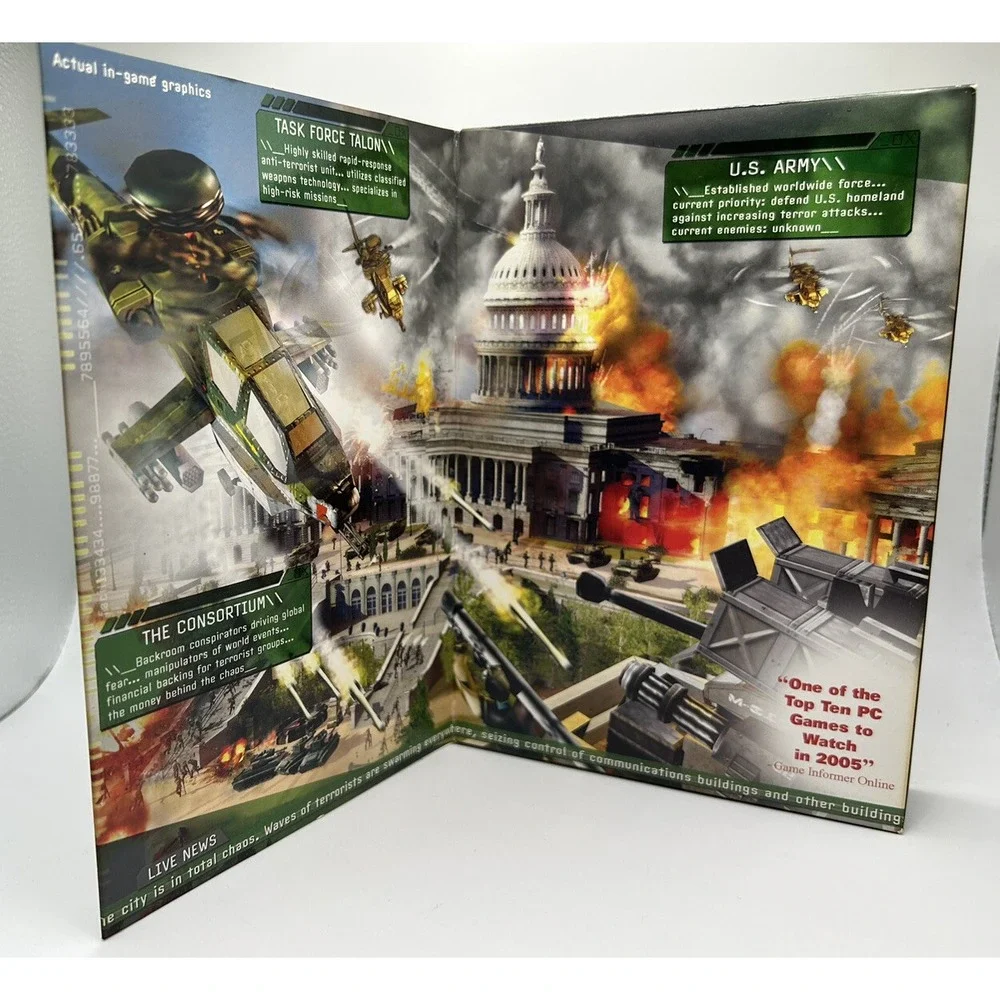 Act‎ of War Direct Action DVD Edition by Atari Video Game PC